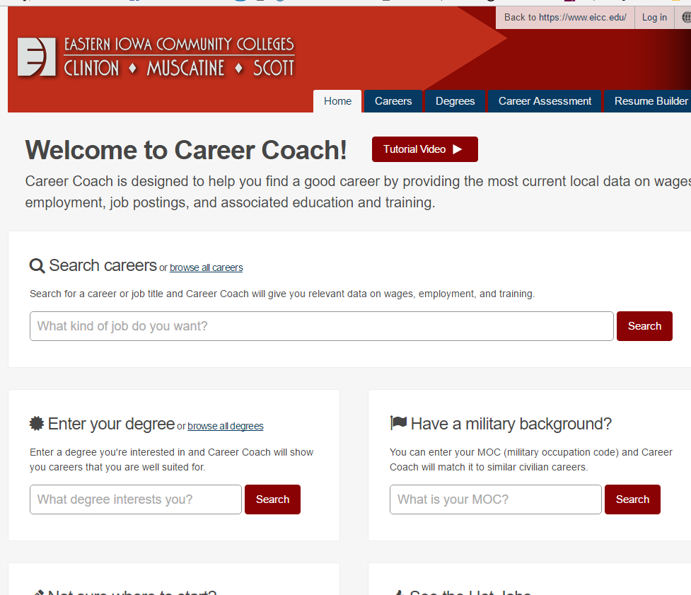 CareerCoach Screenshot